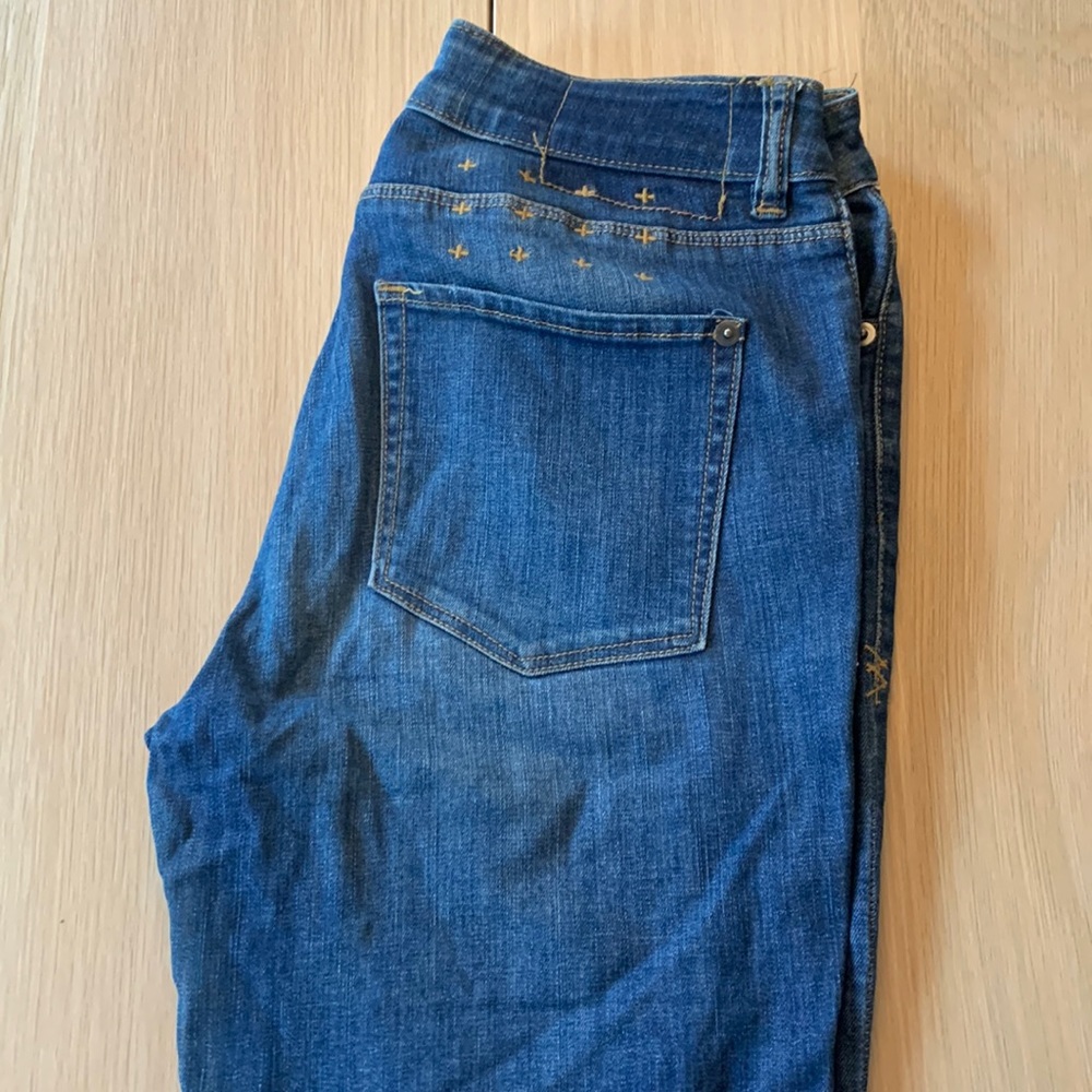 Ksubi indigo wash straight leg jeans 28